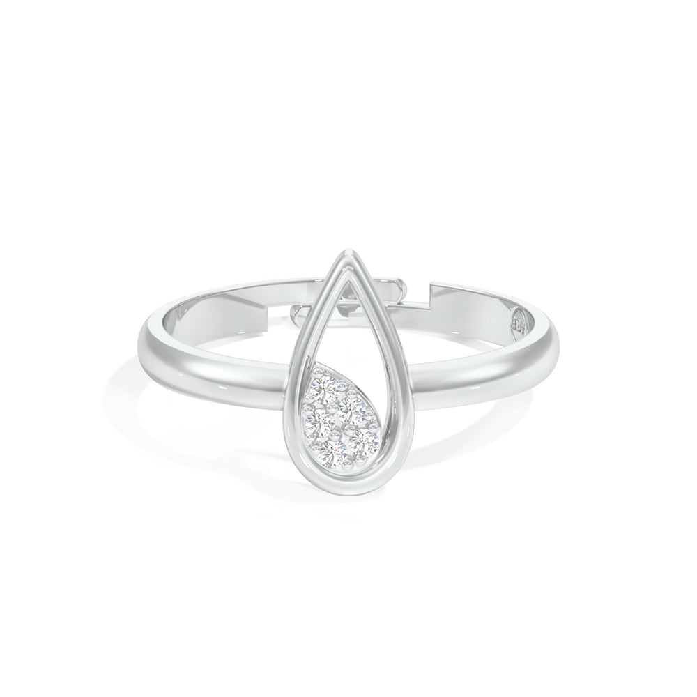 Pearluxe Drop Ring