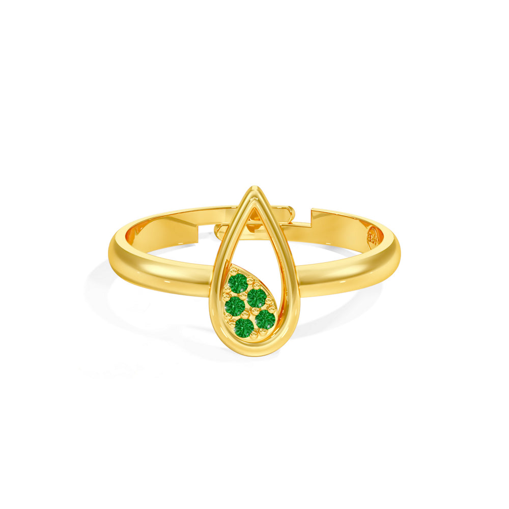 #metal_gold-plated#stone-colour_emerald-green
