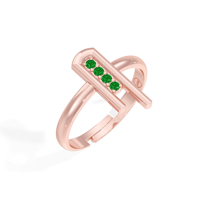 #metal_rose-gold-plated#stone-colour_emerald-green
