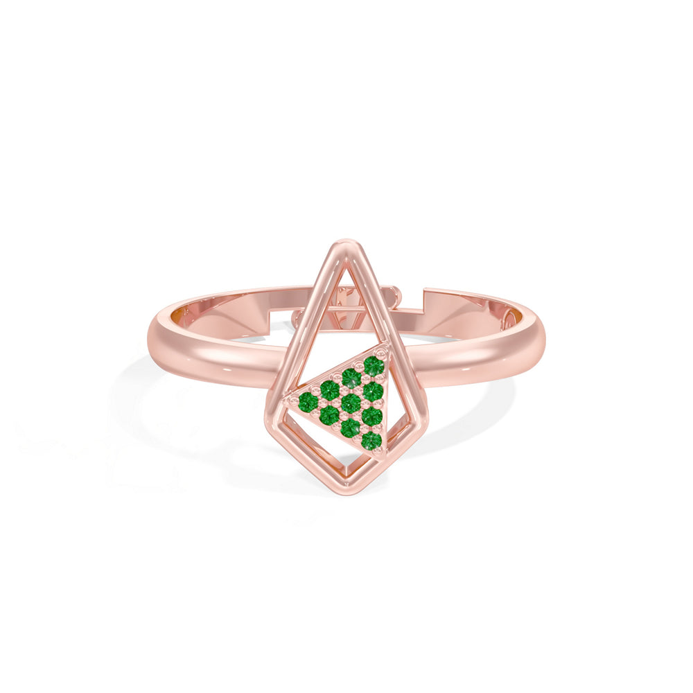 #metal_rose-gold-plated#stone-colour_emerald-green