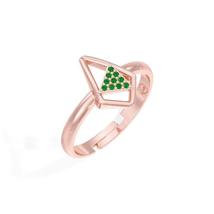 #metal_rose-gold-plated#stone-colour_emerald-green