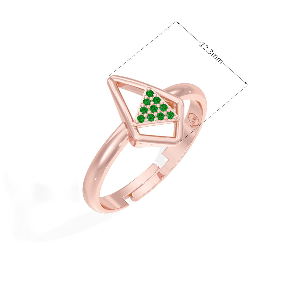 Radiant Crest Ring