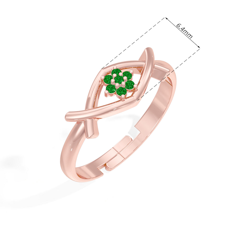 #metal_rose-gold-plated#stone-colour_emerald-green