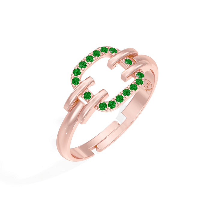 #metal_rose-gold-plated#stone-colour_emerald-green