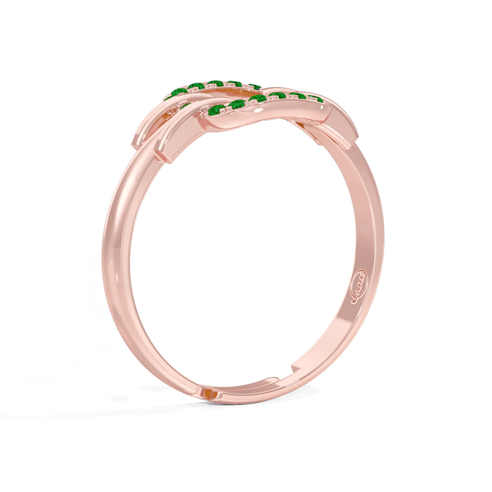 #metal_rose-gold-plated#stone-colour_emerald-green