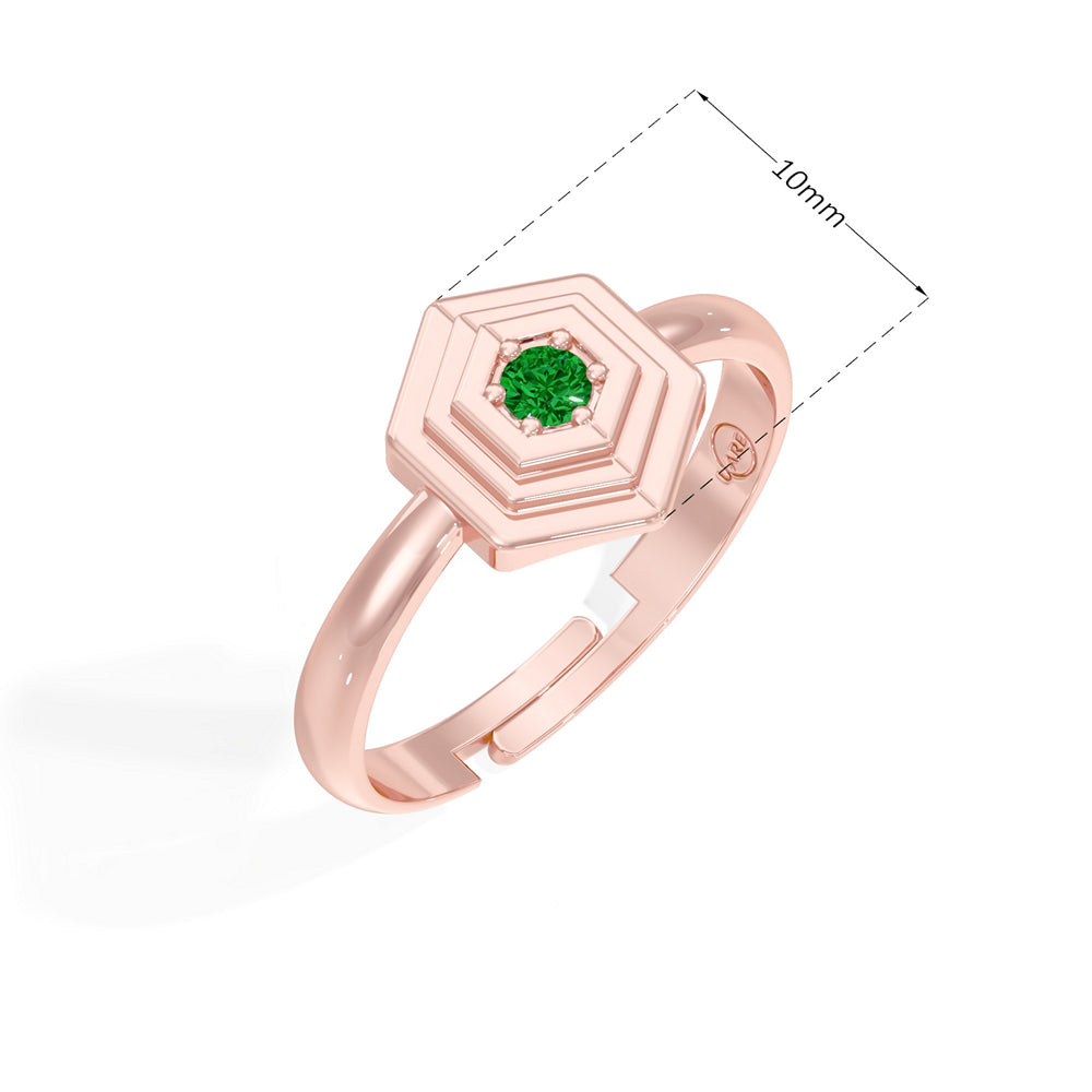 #metal_rose-gold-plated#stone-colour_emerald-green