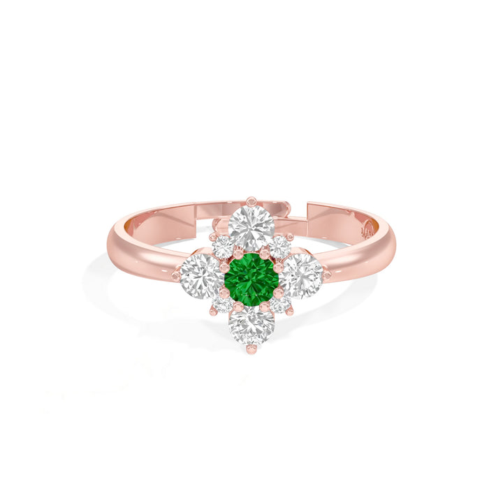 #metal_rose-gold-plated#stone-colour_emerald-green