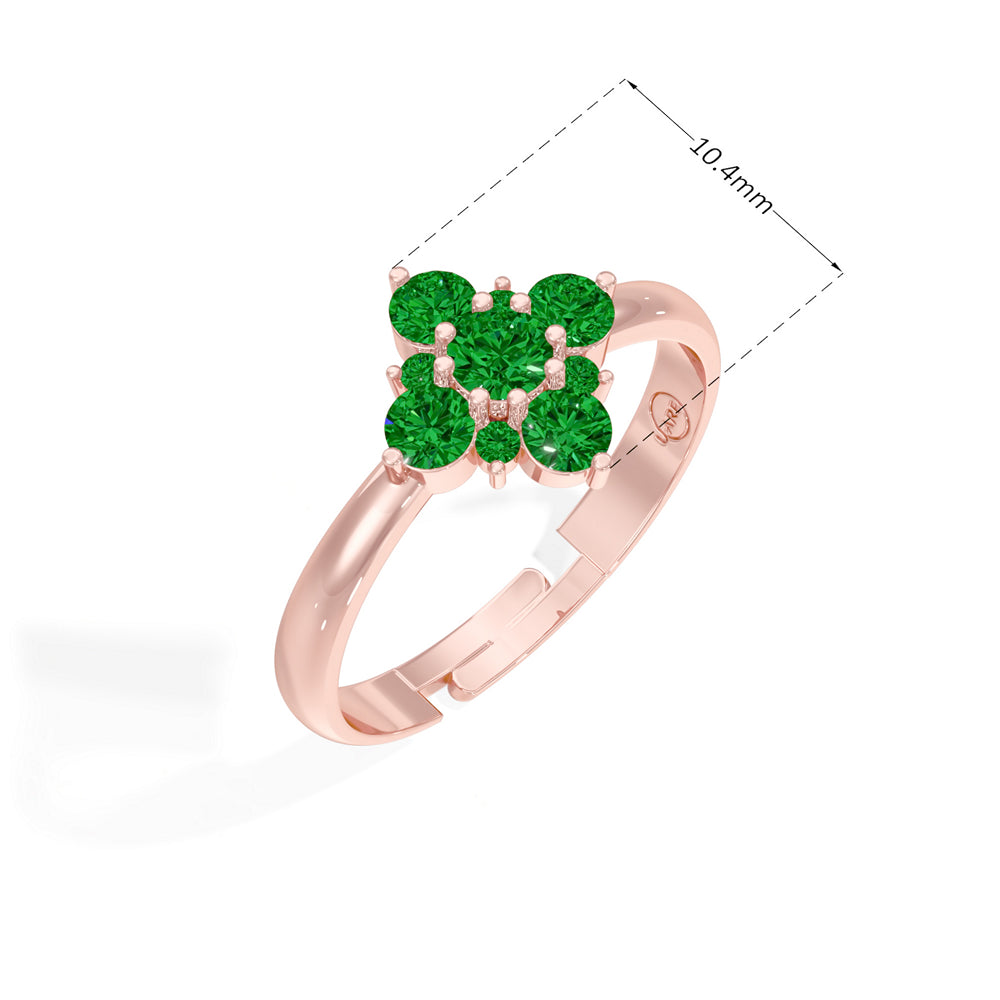 #metal_rose-gold-plated#stone-colour_emerald-green