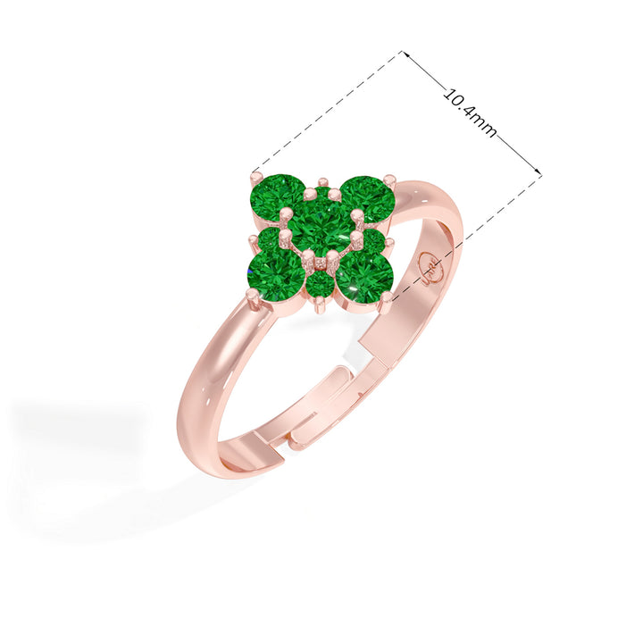 #metal_rose-gold-plated#stone-colour_emerald-green