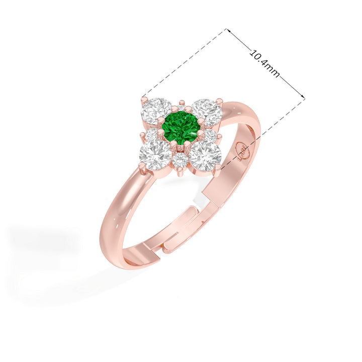 #metal_rose-gold-plated#stone-colour_emerald-green