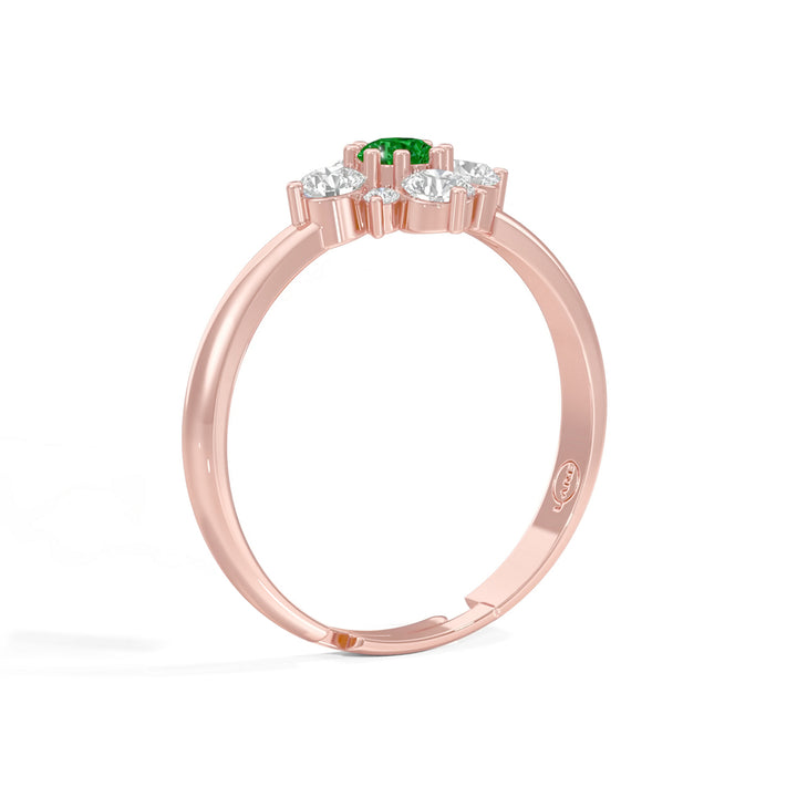 #metal_rose-gold-plated#stone-colour_emerald-green