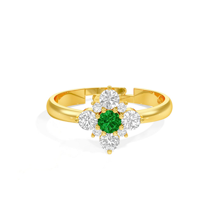 #metal_gold-plated#stone-colour_emerald-green