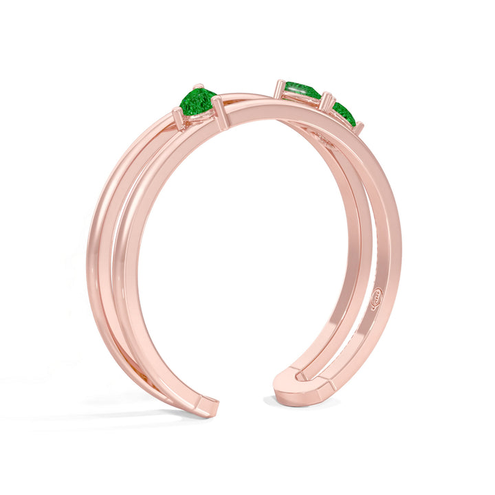 #metal_rose-gold-plated#stone-colour_emerald-green
