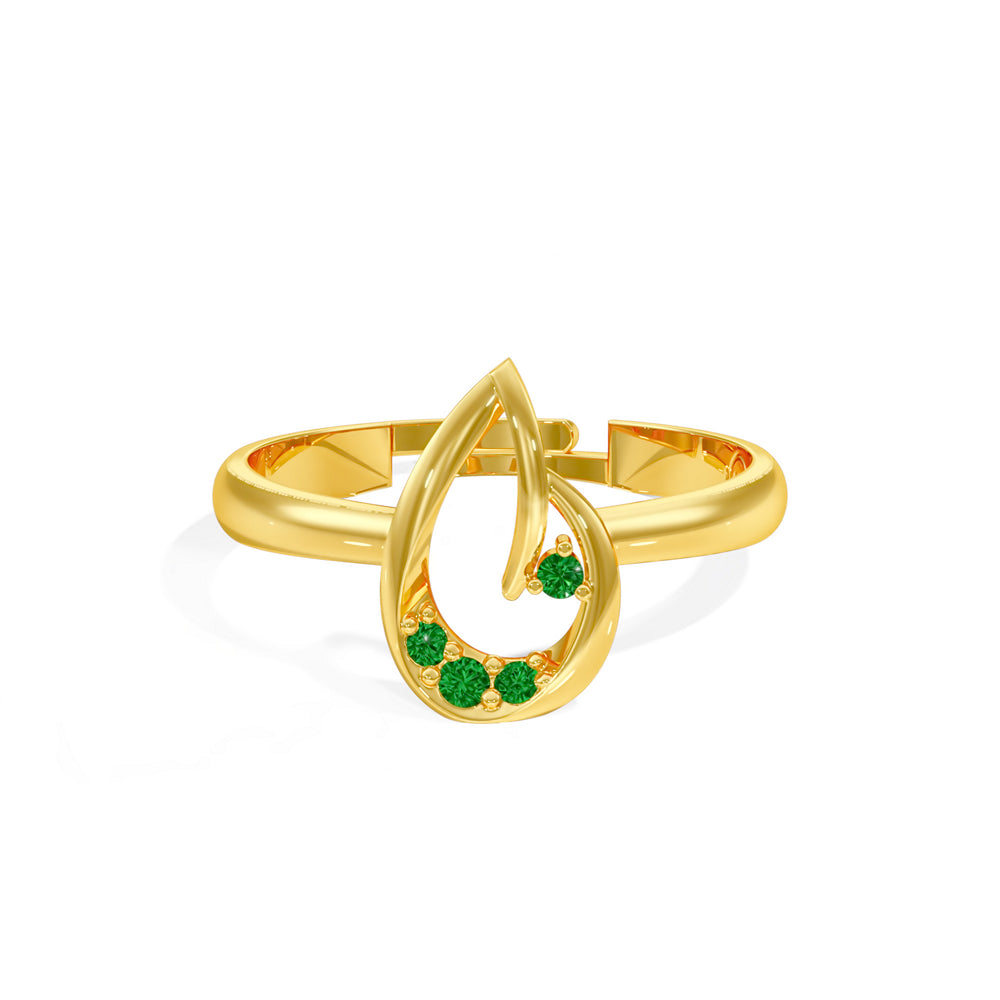 #metal_gold-plated#stone-colour_emerald-green