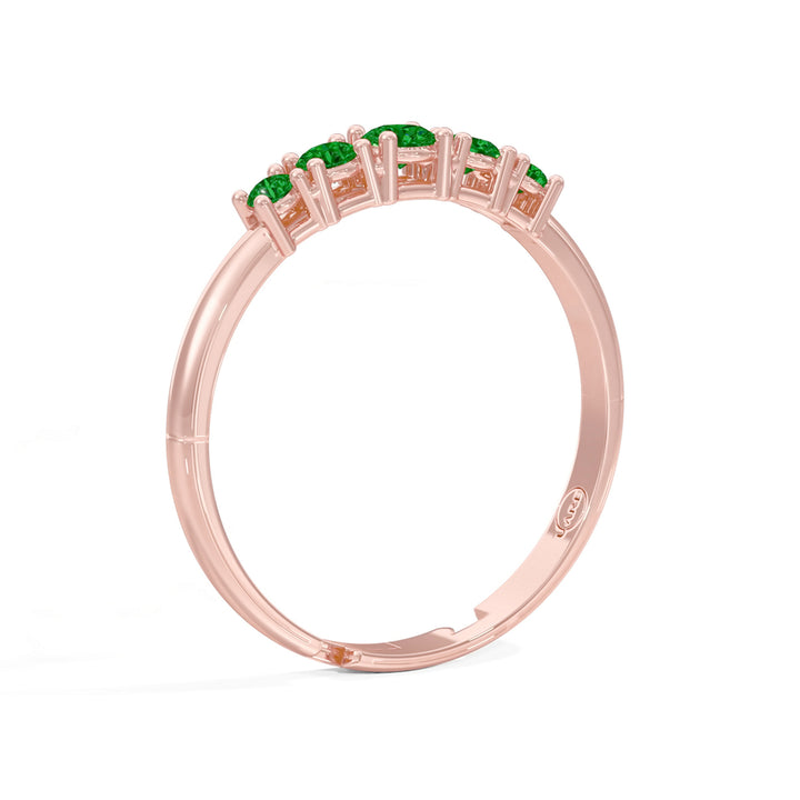 #metal_rose-gold-plated#stone-colour_emerald-green