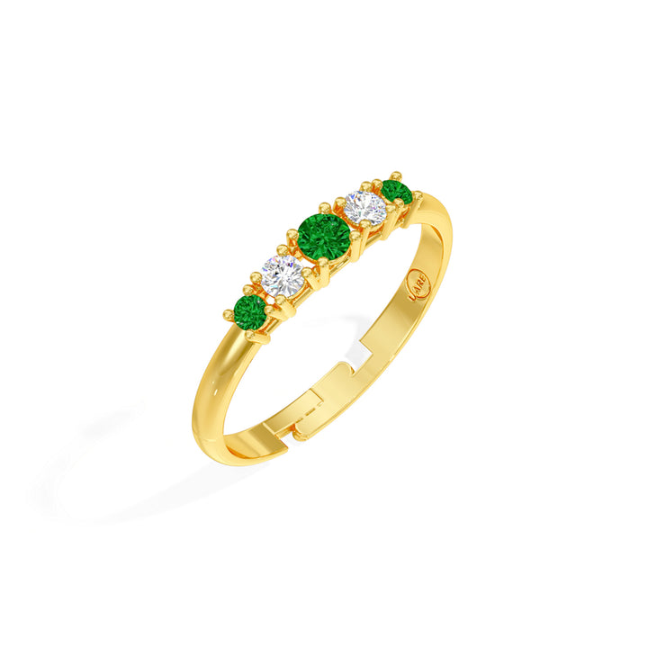 #metal_gold-plated#stone-colour_emerald-green