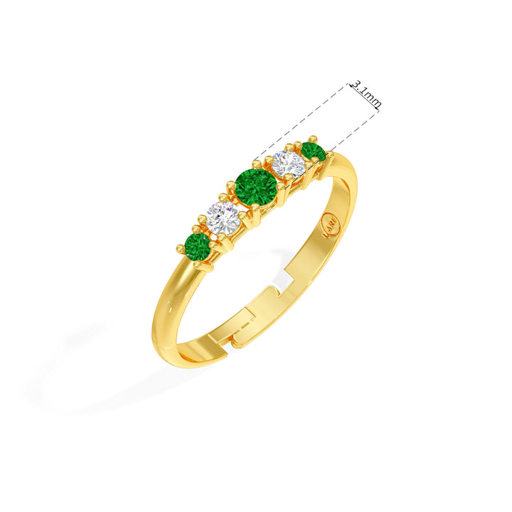 #metal_gold-plated#stone-colour_emerald-green