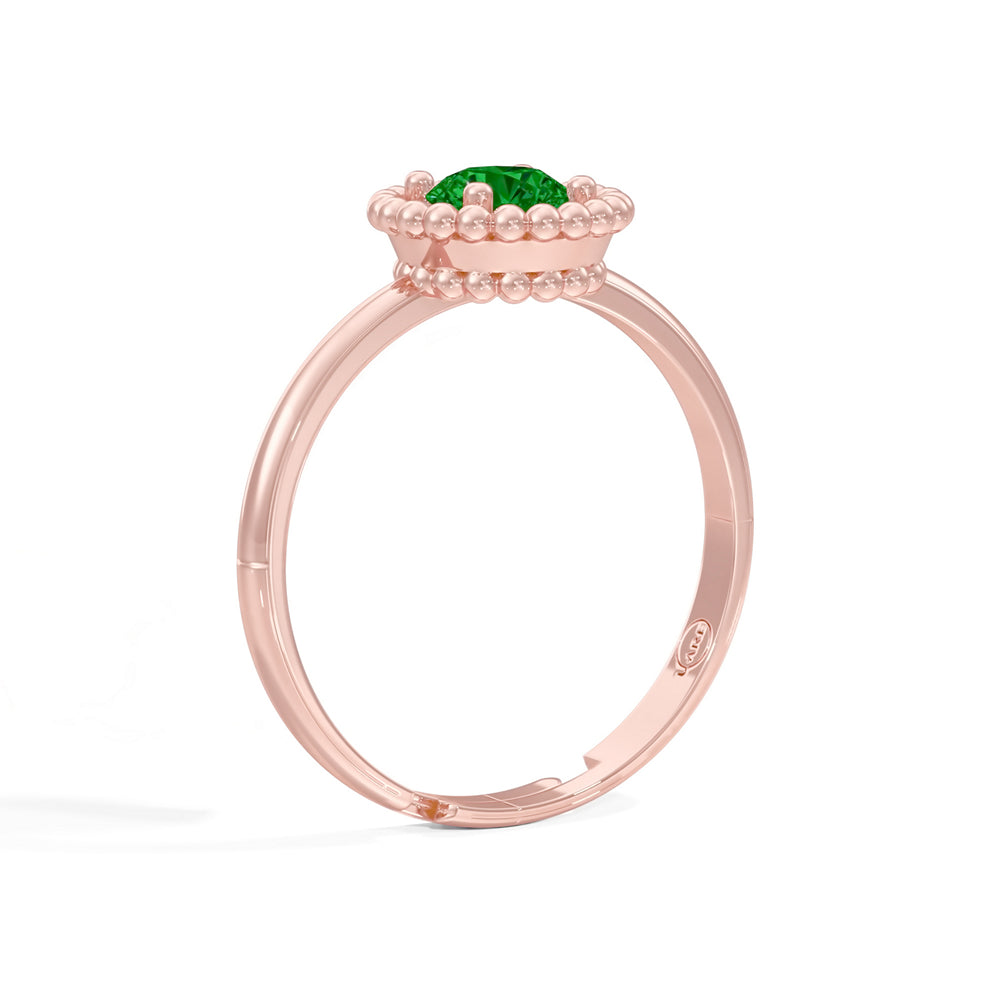 #metal_rose-gold-plated#stone-colour_emerald-green
