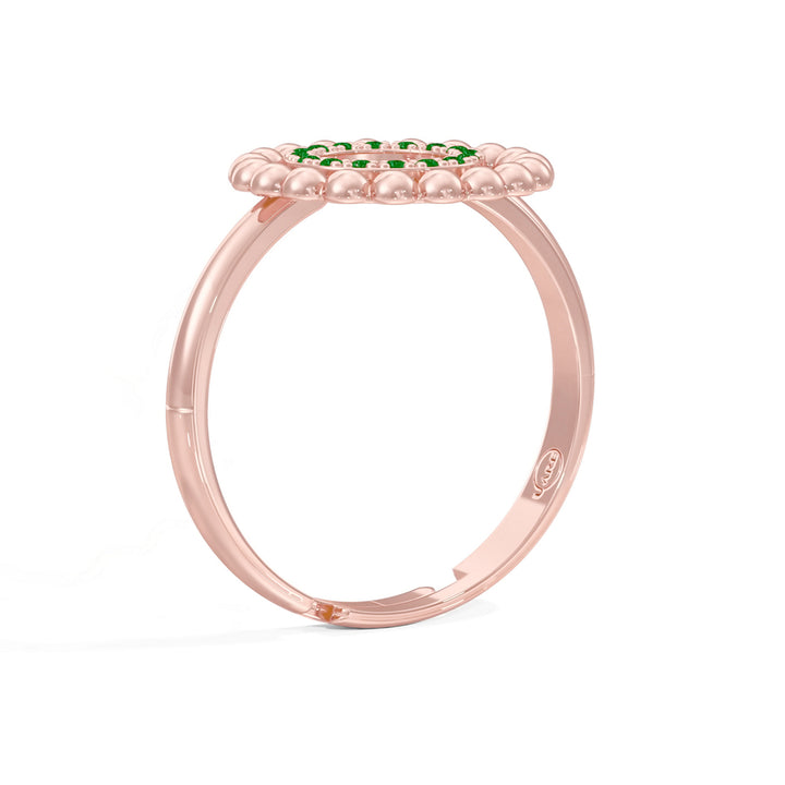 #metal_rose-gold-plated#stone-colour_emerald-green