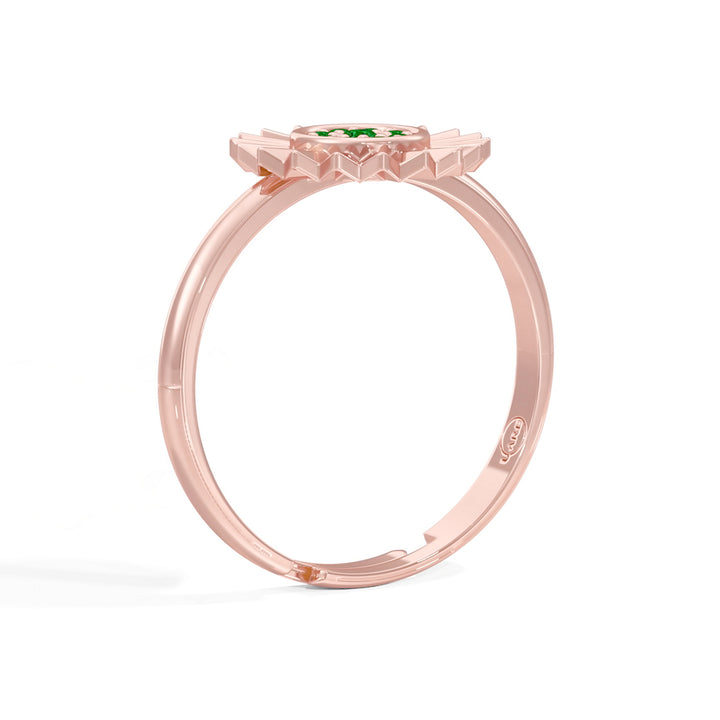 #metal_rose-gold-plated#stone-colour_emerald-green