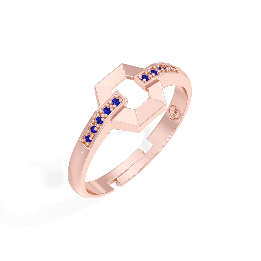 #metal_rose-gold-plated#stone-colour_sapphire-blue