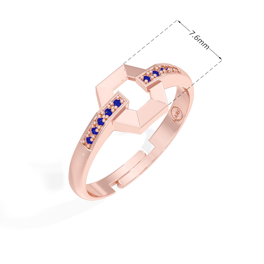#metal_rose-gold-plated#stone-colour_sapphire-blue