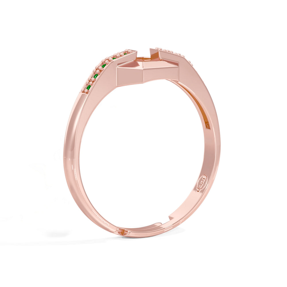 #metal_rose-gold-plated#stone-colour_emerald-green