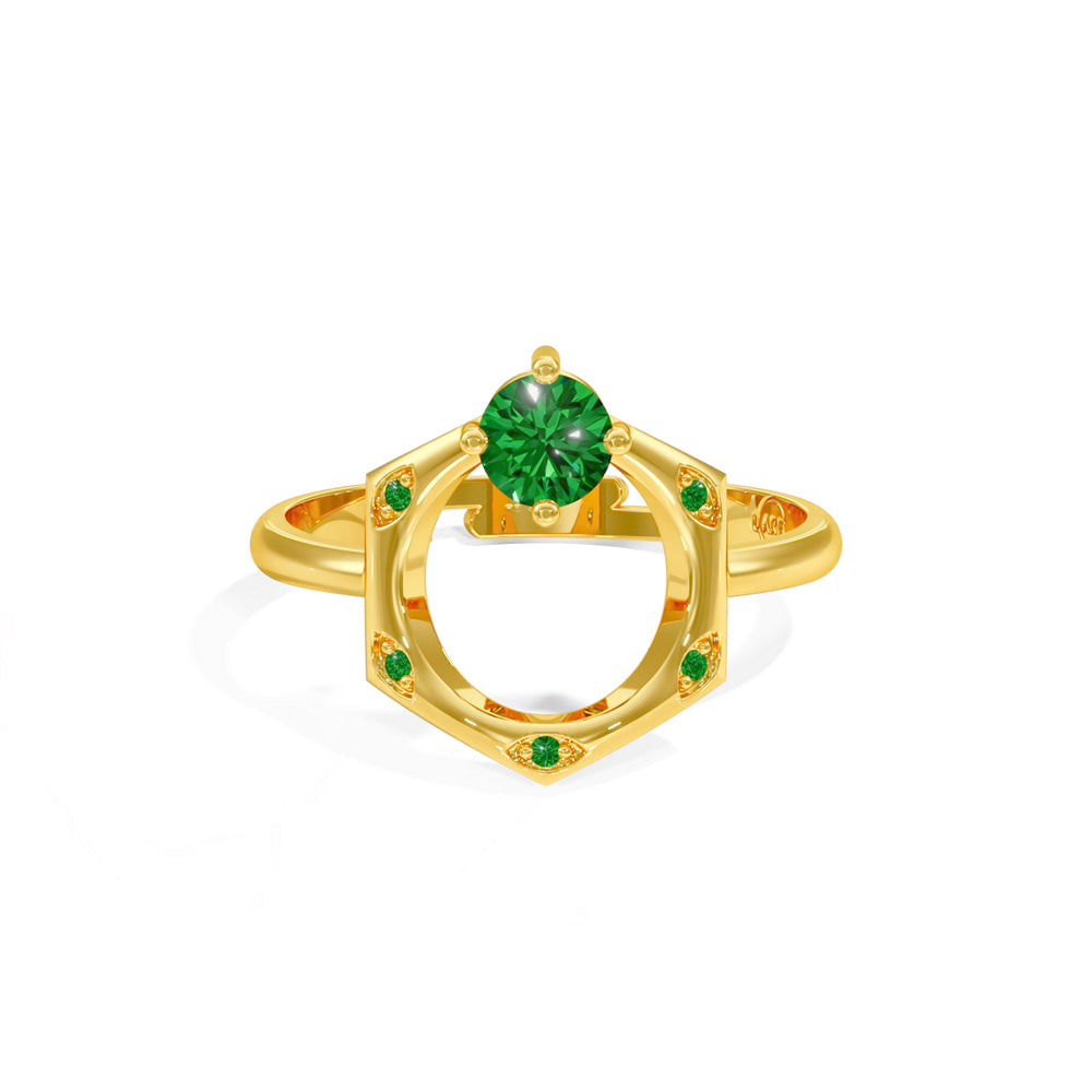 #metal_gold-plated#stone-colour_emerald-green
