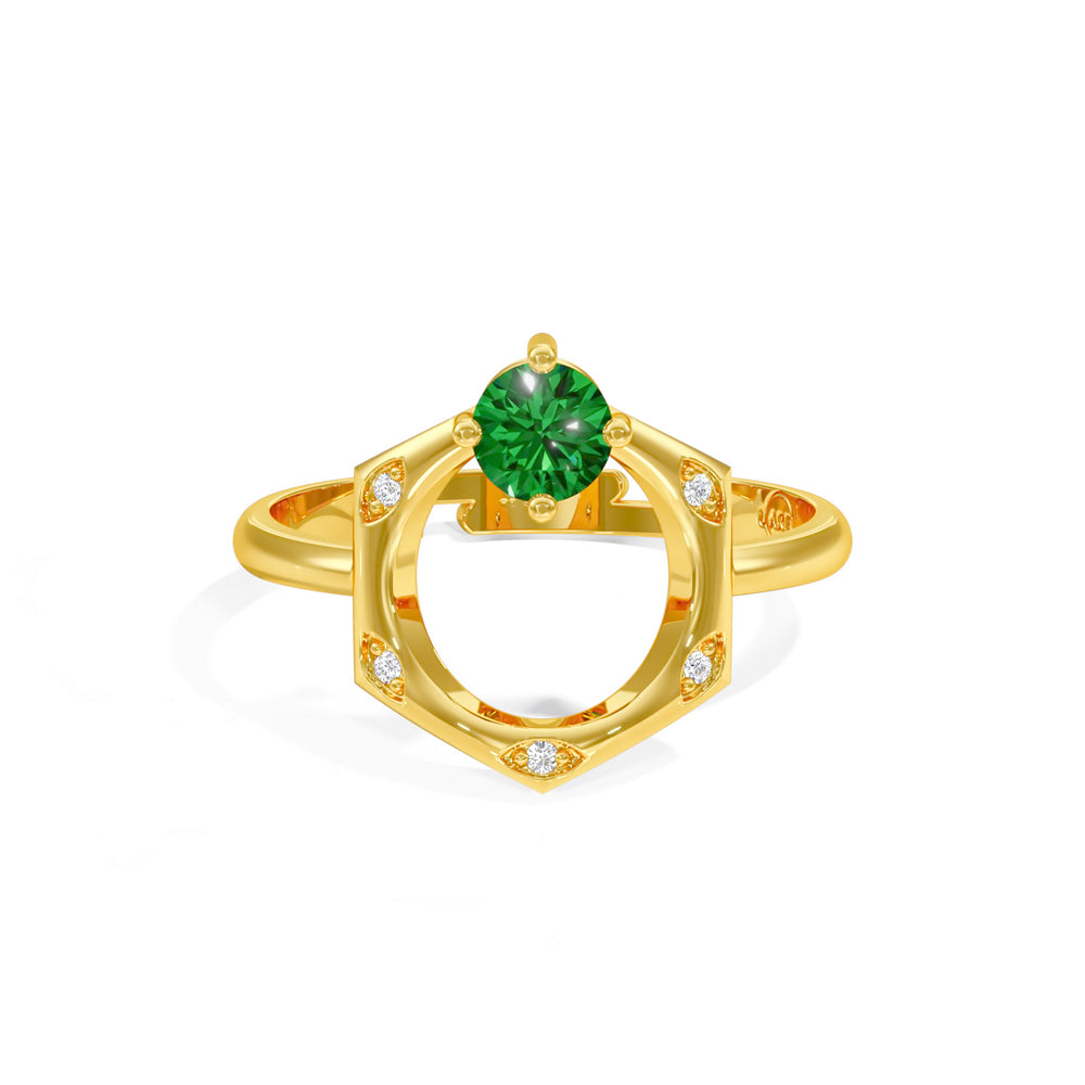 #metal_gold-plated#stone-colour_emerald-green