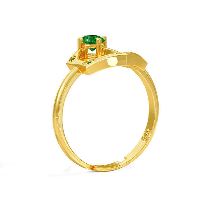 #metal_gold-plated#stone-colour_emerald-green