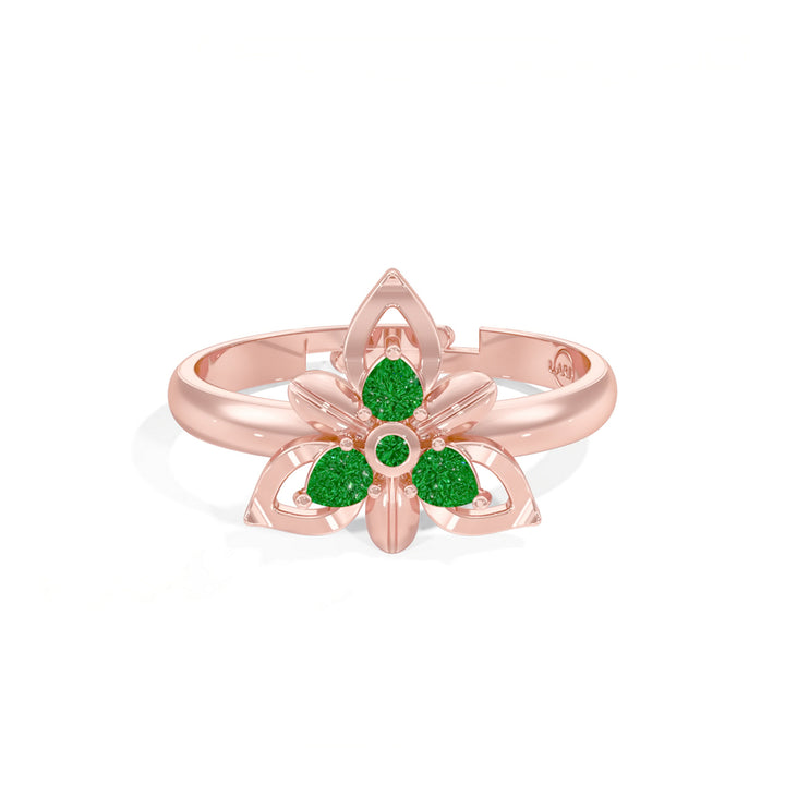#metal_rose-gold-plated#stone-colour_emerald-green