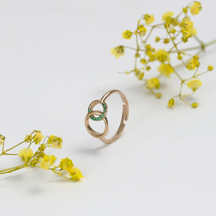 #metal_rose-gold-plated#stone-colour_emerald-green