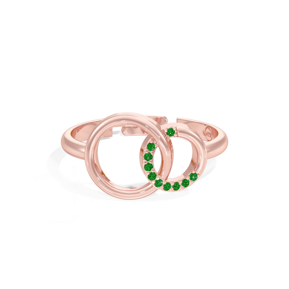 #metal_rose-gold-plated#stone-colour_emerald-green