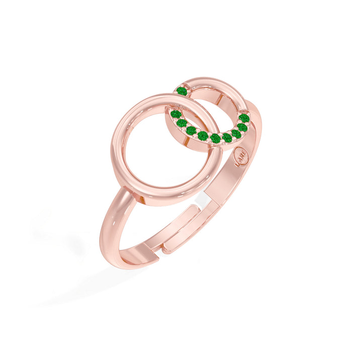 #metal_rose-gold-plated#stone-colour_emerald-green