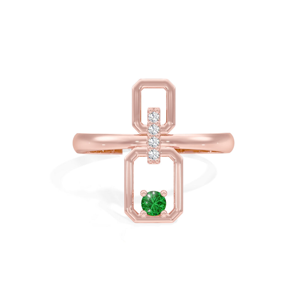 #metal_rose-gold-plated#stone-colour_emerald-green