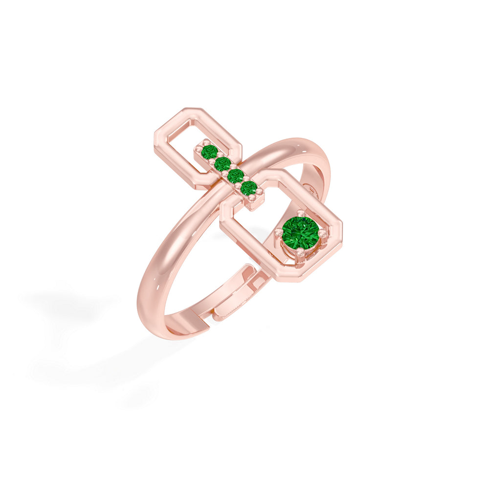 #metal_rose-gold-plated#stone-colour_emerald-green