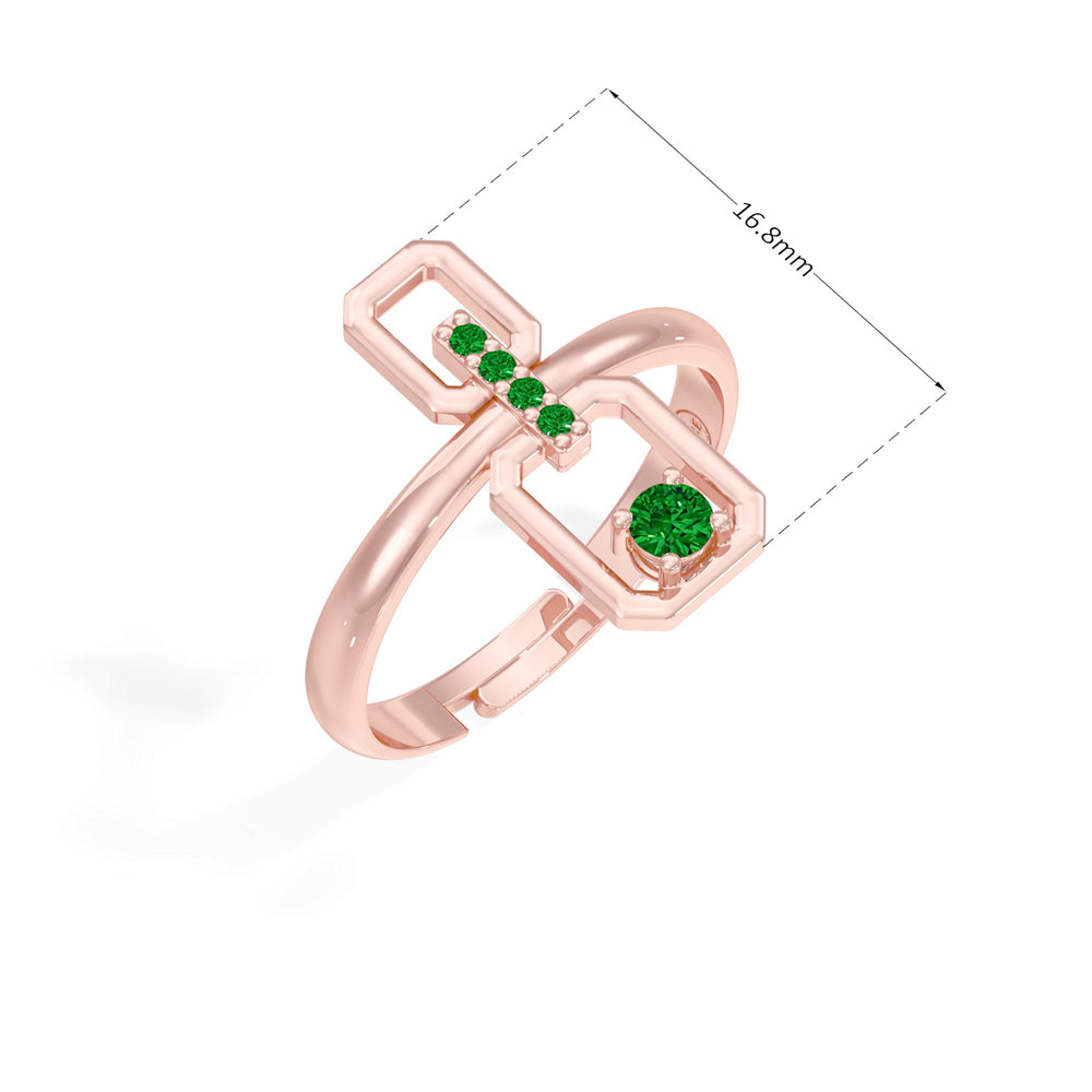 #metal_rose-gold-plated#stone-colour_emerald-green