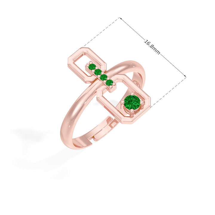 #metal_rose-gold-plated#stone-colour_emerald-green