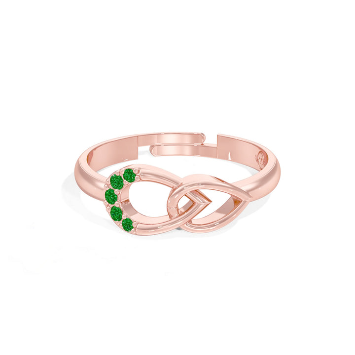 #metal_rose-gold-plated#stone-colour_emerald-green