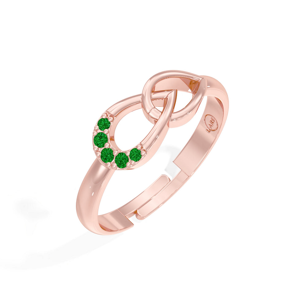 #metal_rose-gold-plated#stone-colour_emerald-green