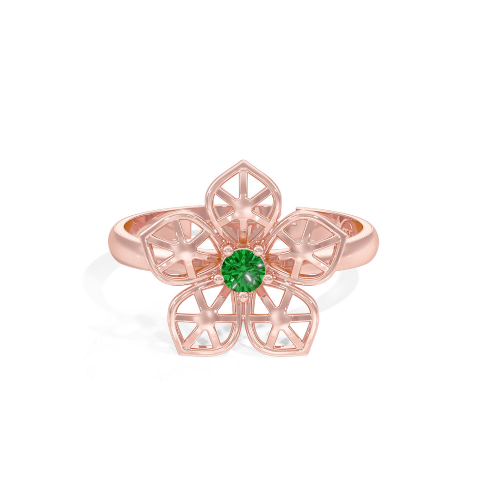 #metal_rose-gold-plated#stone-colour_emerald-green
