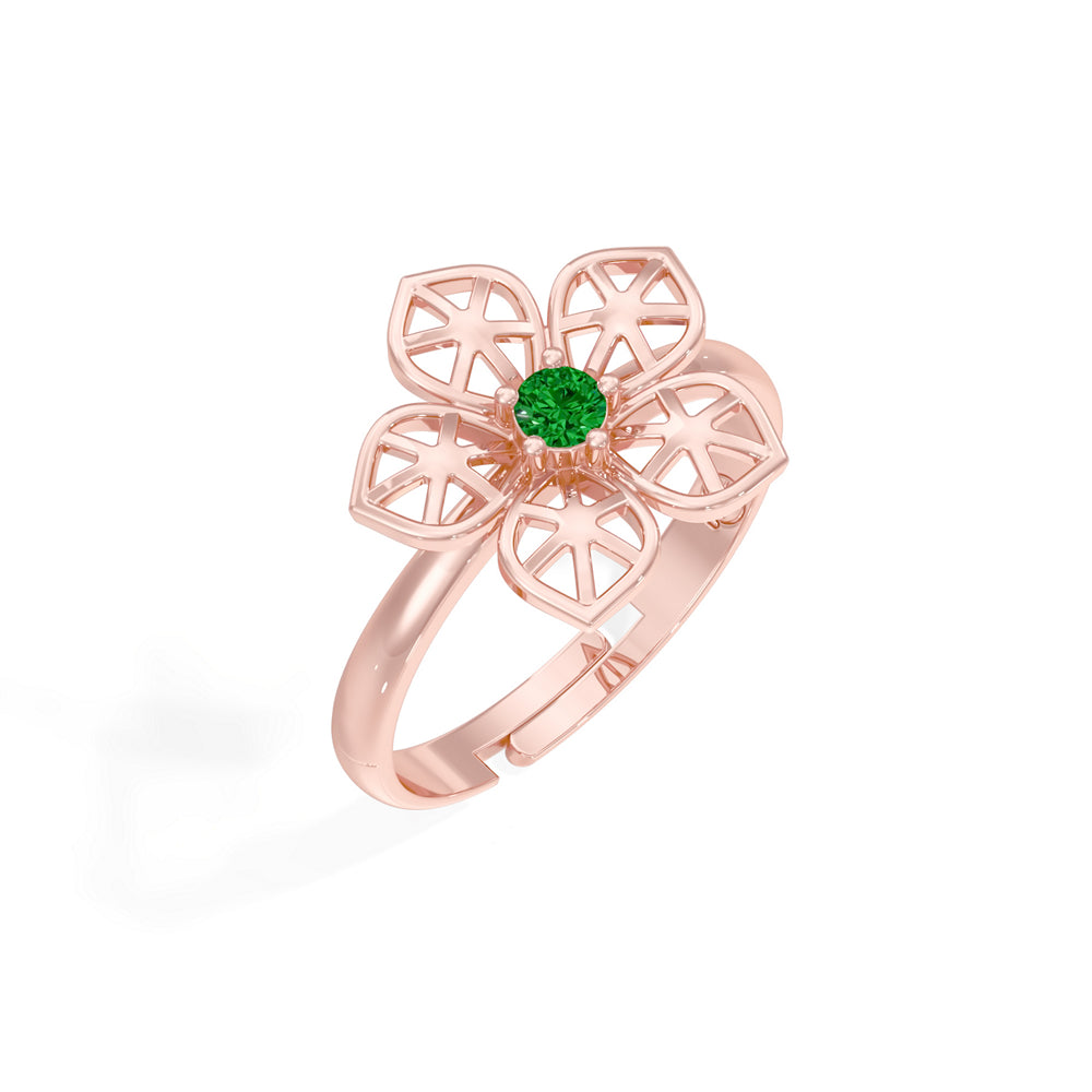 #metal_rose-gold-plated#stone-colour_emerald-green