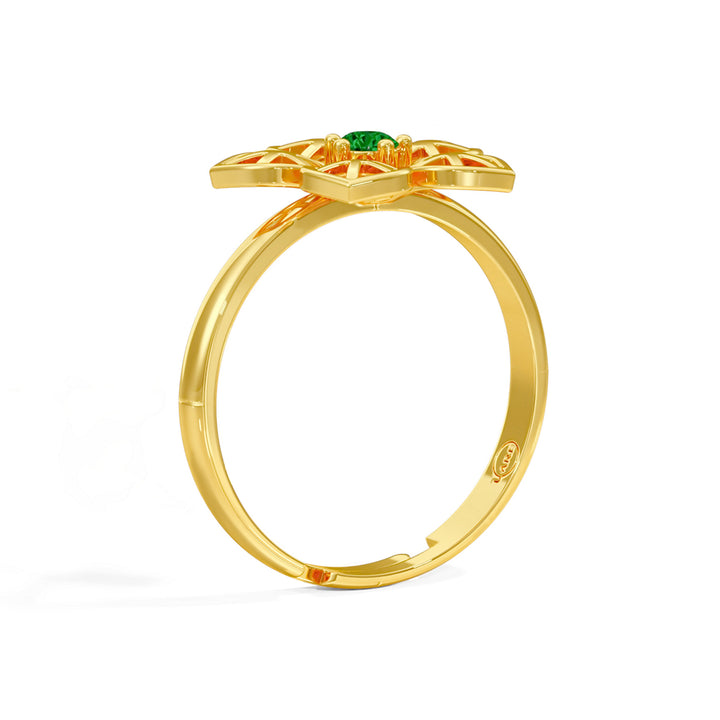 #metal_gold-plated#stone-colour_emerald-green