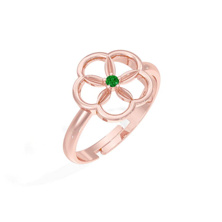 #metal_rose-gold-plated#stone-colour_emerald-green