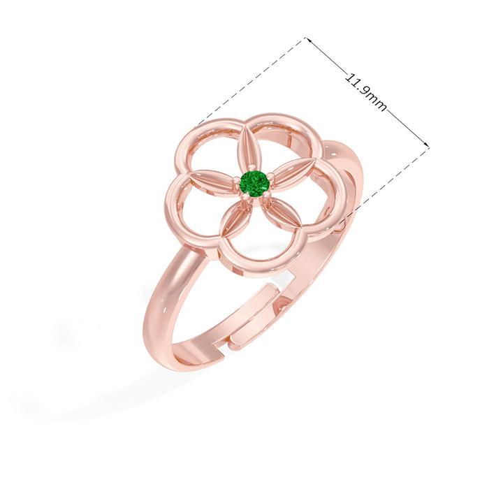 #metal_rose-gold-plated#stone-colour_emerald-green
