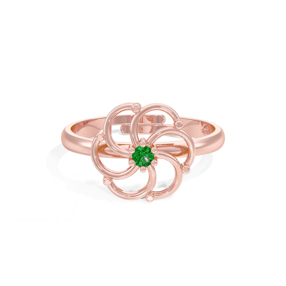 #metal_rose-gold-plated#stone-colour_emerald-green