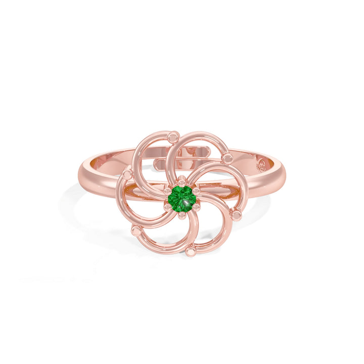 #metal_rose-gold-plated#stone-colour_emerald-green