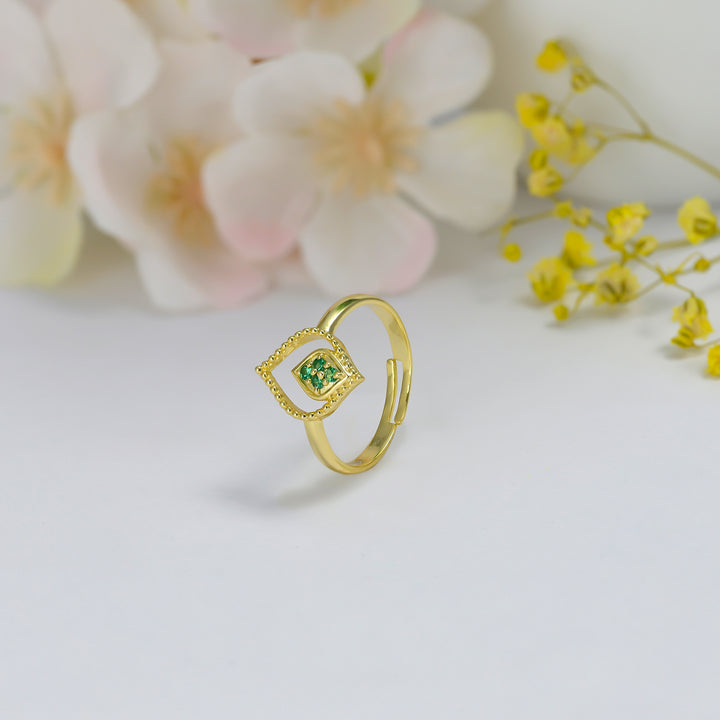 #metal_gold-plated#stone-colour_emerald-green