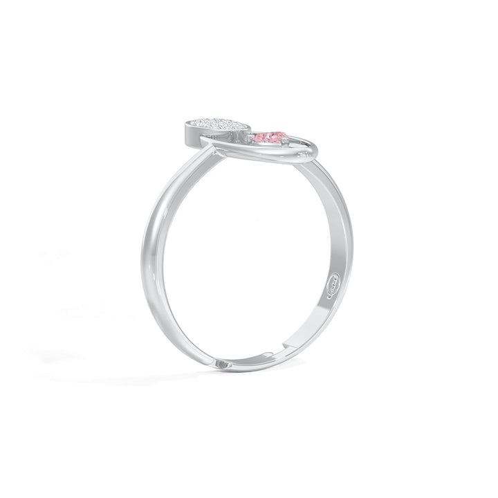 Radiant Heart Oval Ring