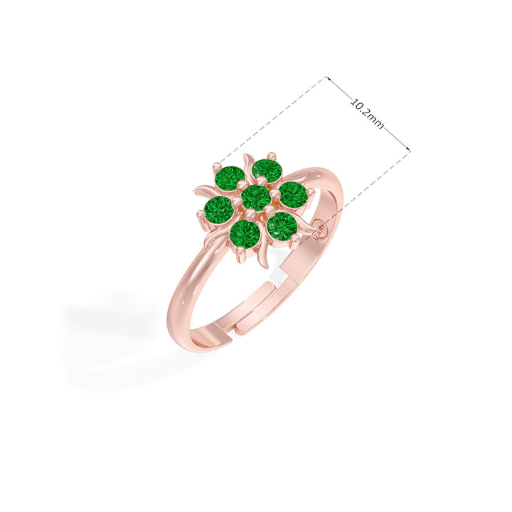 #metal_rose-gold-plated#stone-colour_emerald-green